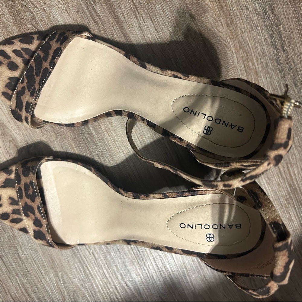 Bandolino Women's Leopard Print Heels